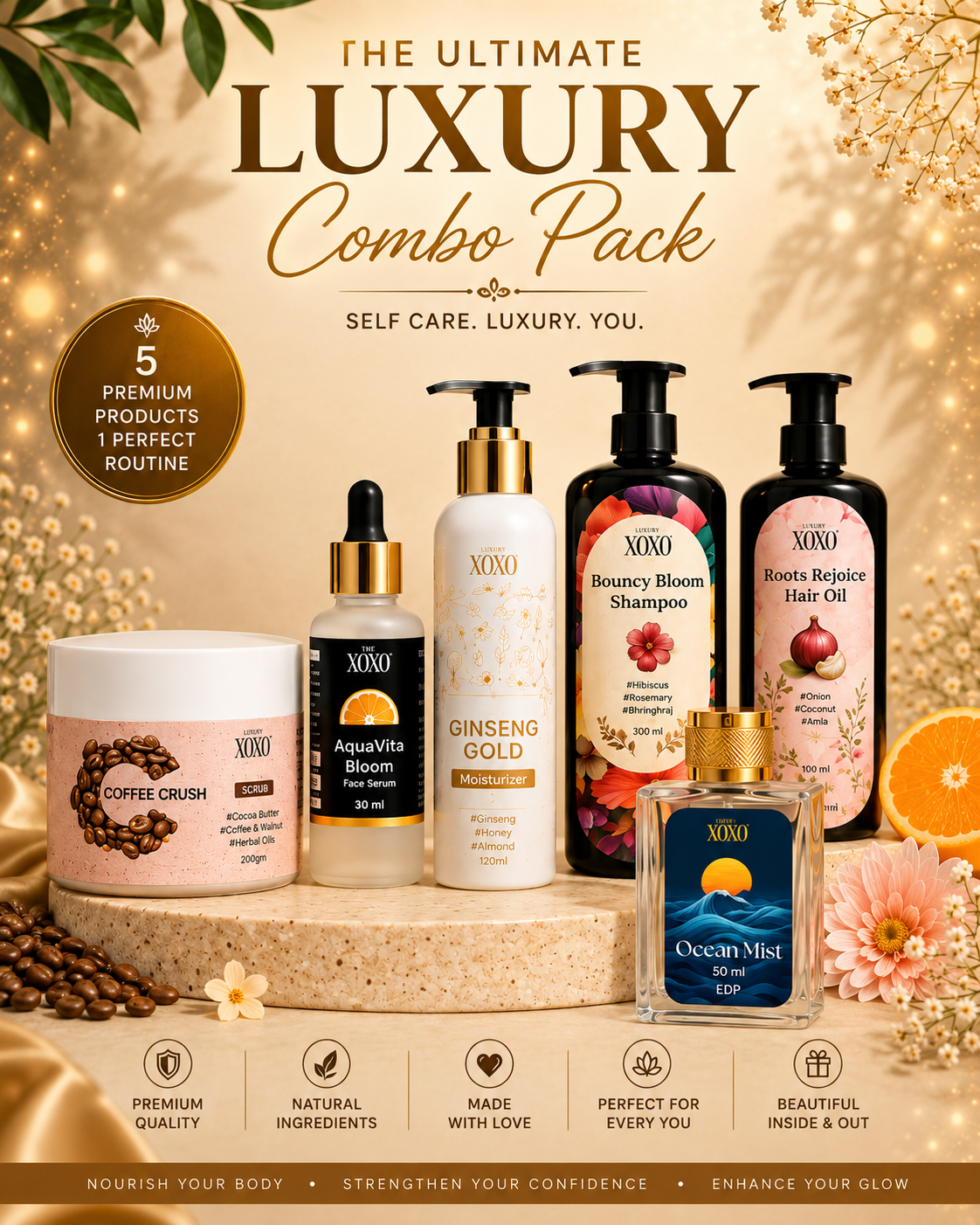 Hashtag XOXO Luxury Experience Box (Flagship Combo)
