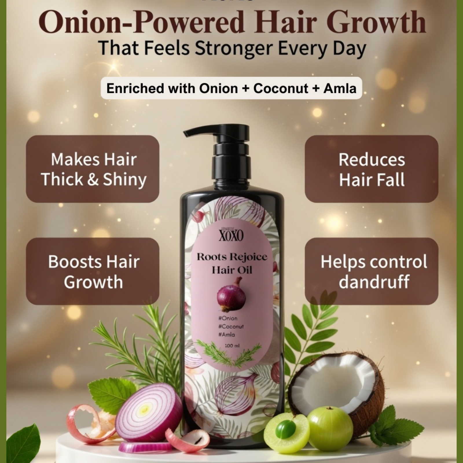 Roots rejoice Hair Oil