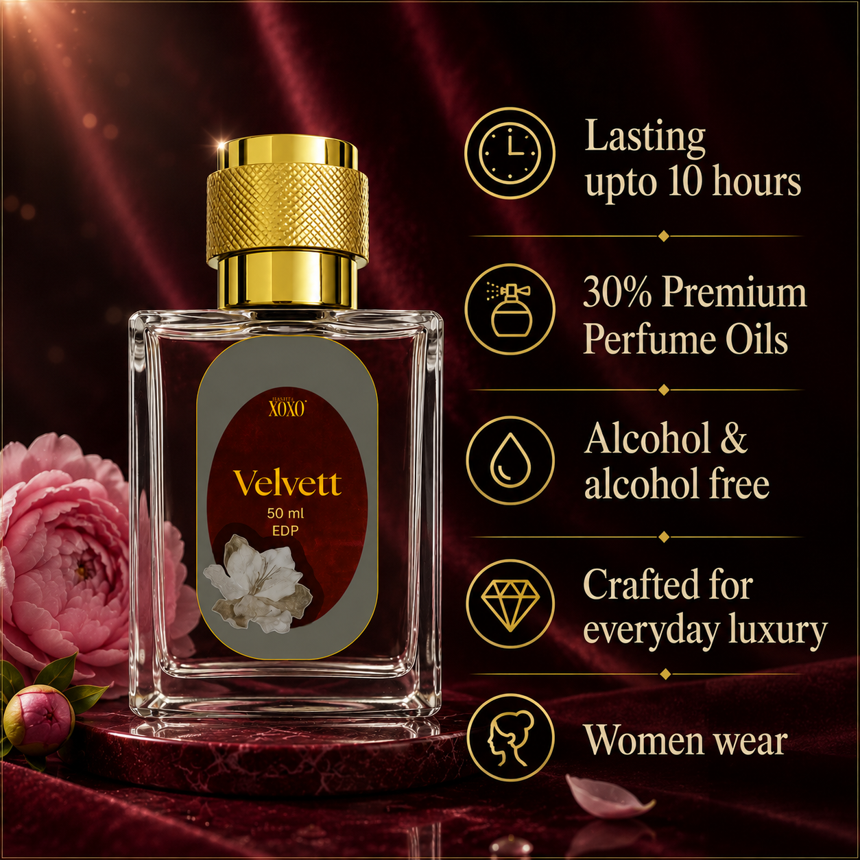 Velvett Luxury Perfume - Women Wear