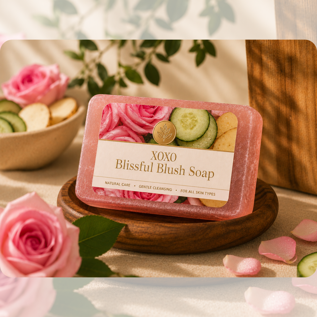 Blissful Blush Soap