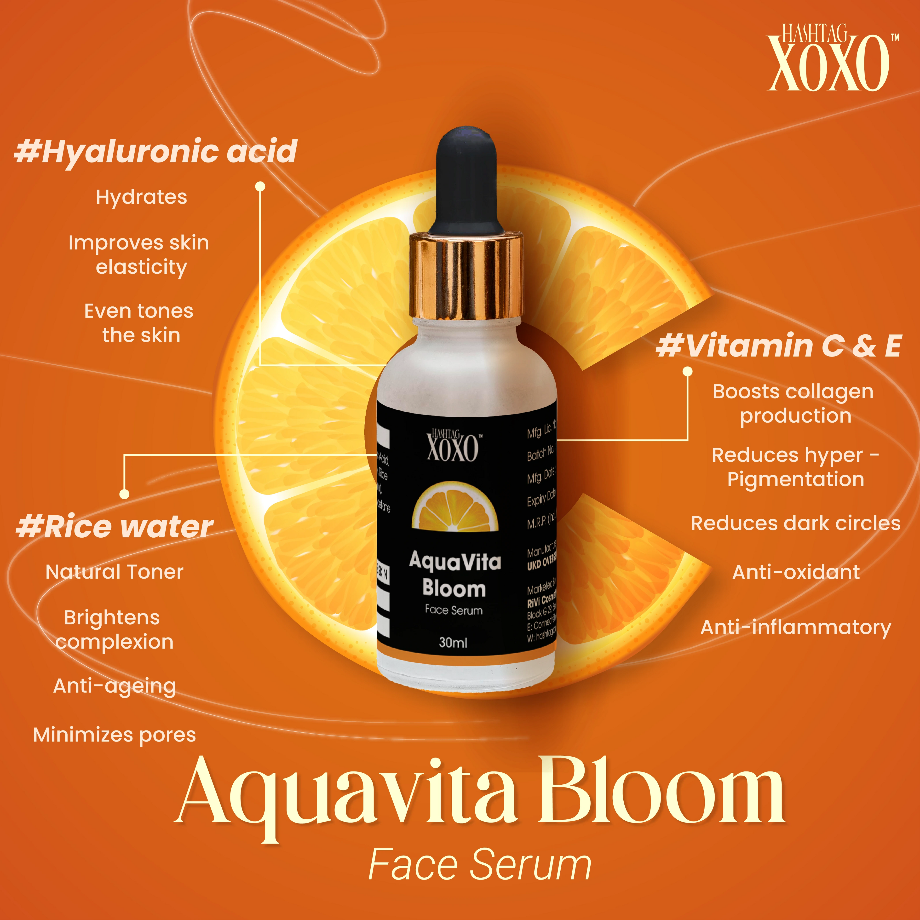 AquaVita Bloom Face Serum